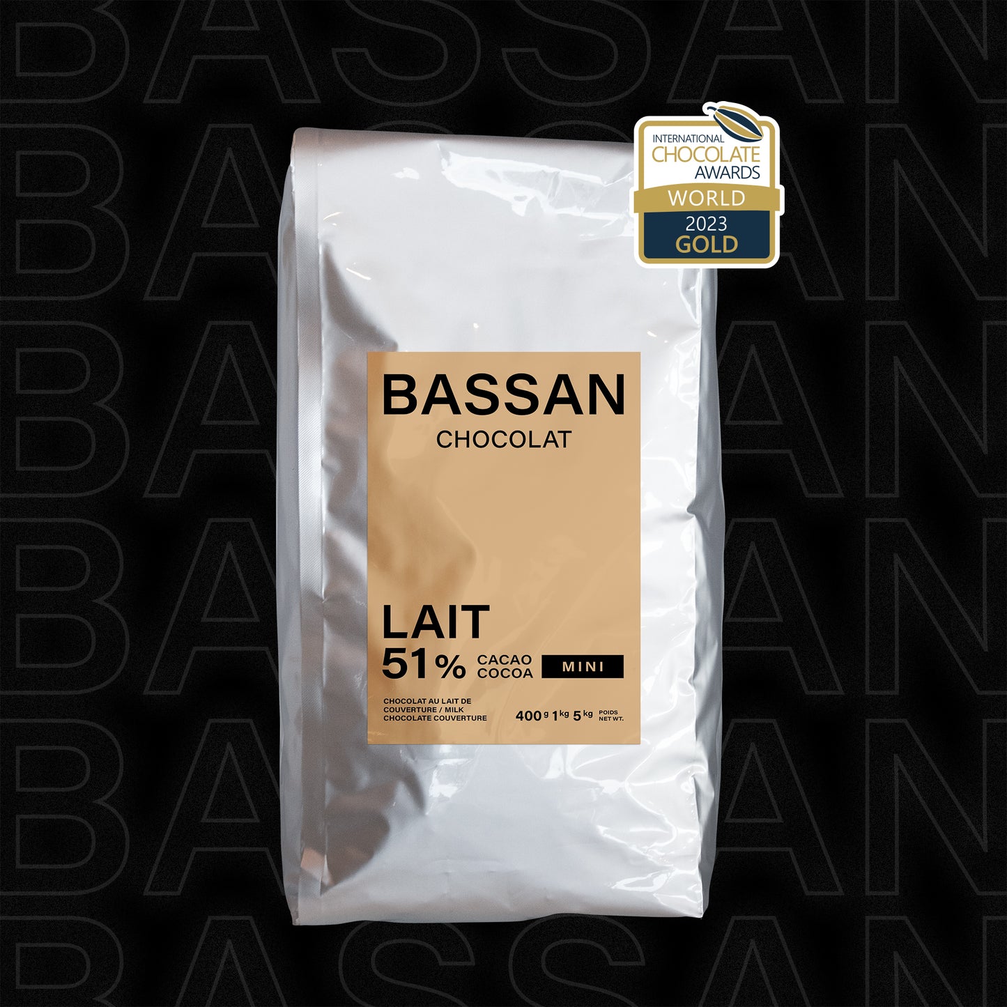 Mini au lait 51% cacao