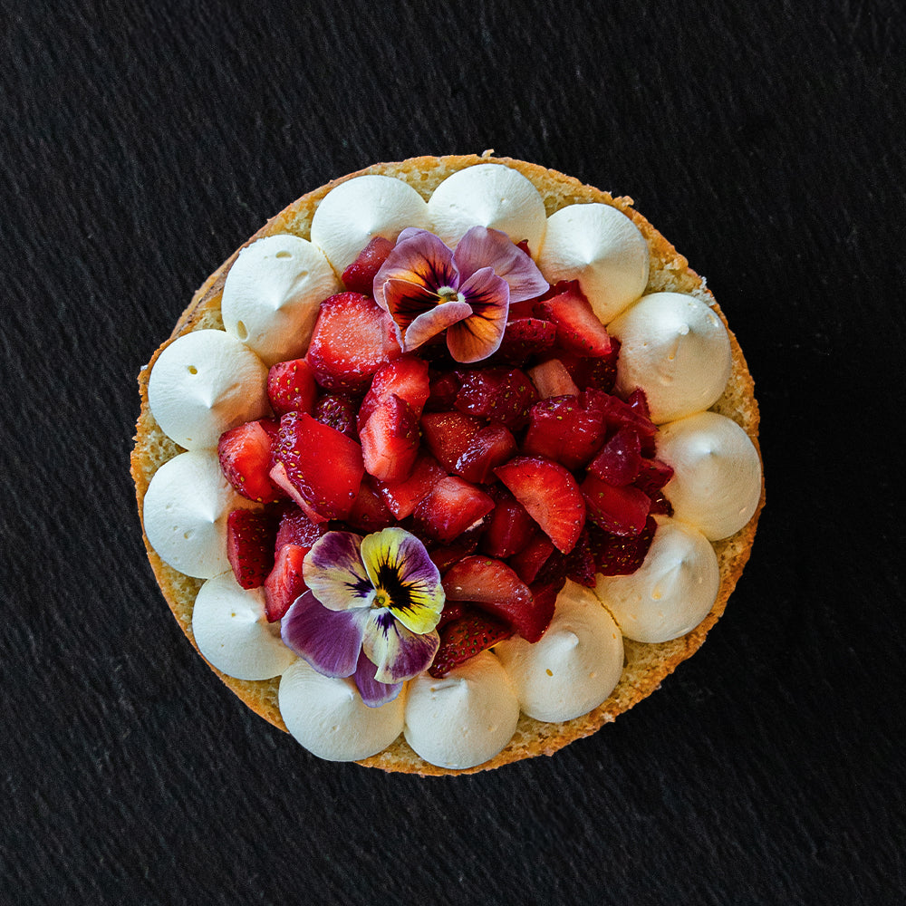 Gâteau shortcake à la fraise
