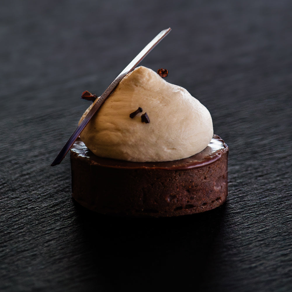 Tartelette : au chocolat et caramel