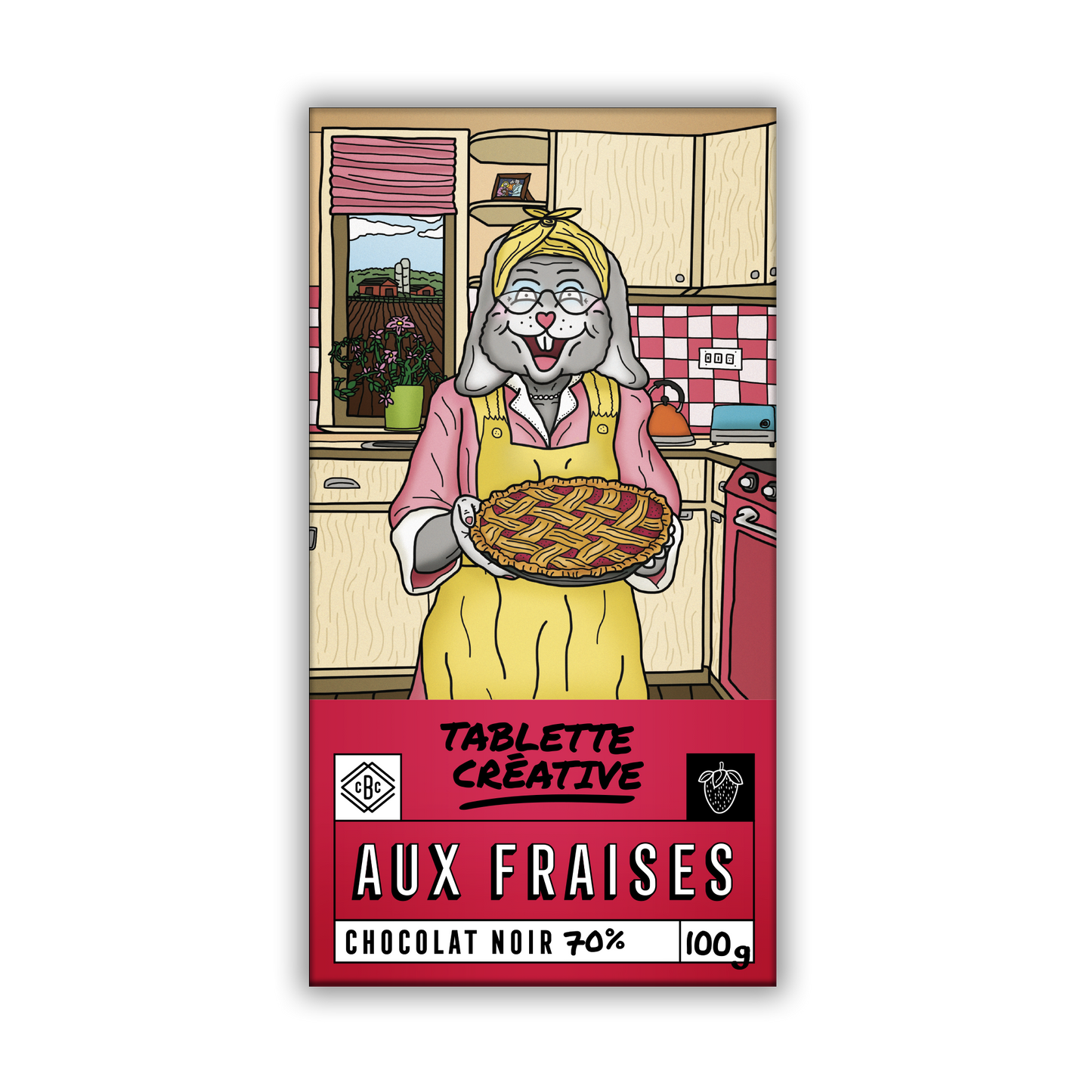 Créative : aux fraises