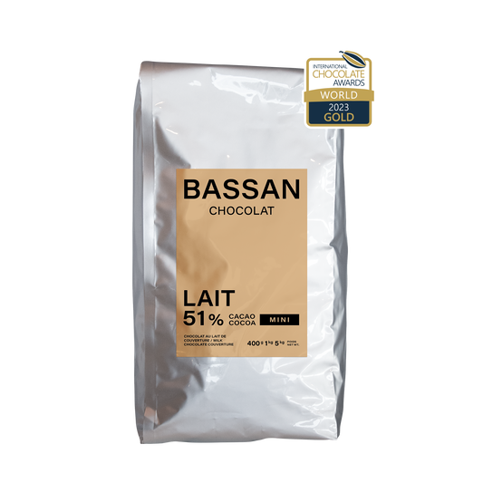 Mini au lait 51% cacao