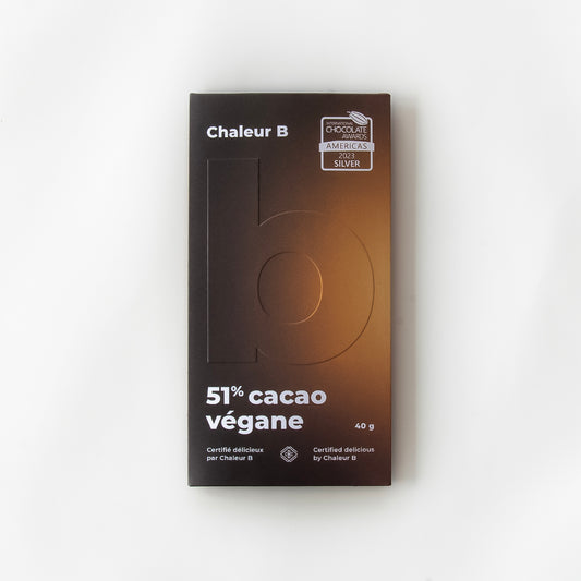 51% cacao végane
