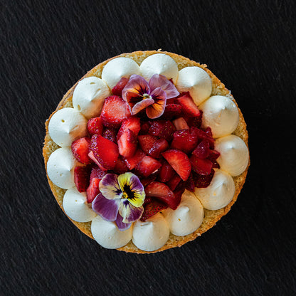 Gâteau shortcake à la fraise