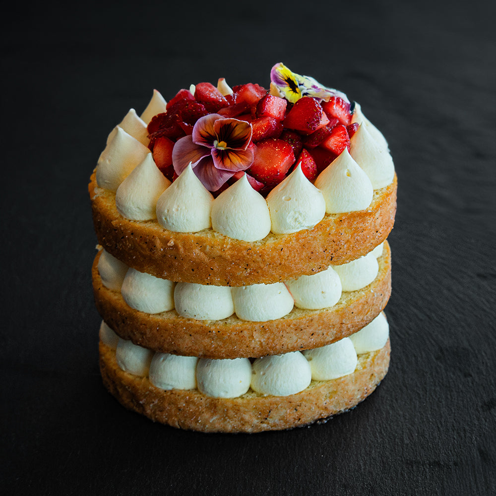 Gâteau shortcake à la fraise