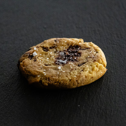 Biscuit au chocolat et fleur de sel